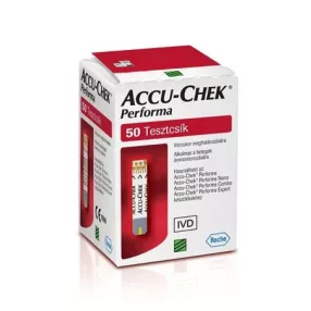 Accu-chek performa glucose tesztcsík 50 db/doboz
