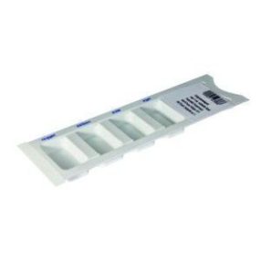 Gyógyszeradagoló napi 4 rekeszes tolótetős fehér (wolf)