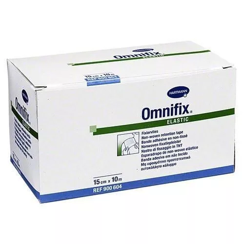 Omnifix elastic 10 m x 15 cm viles kötésrögzítő (hartmann)