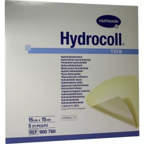   Hydrocoll thin 15 cm x 15 cm steril hydrocolloid kötszer vékony lappal (hartmann)