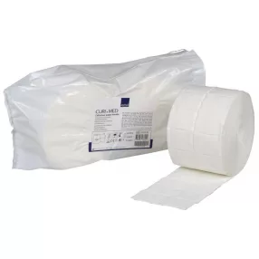   Curi-med perforált papírvatta törlő 5 x 4 cm 2tekercs/csomag 500 db/tekercs