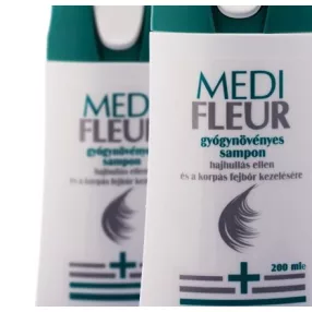   Medifleur gyógynövényes sampon hajhullás, korpásodás ellen 200 ml