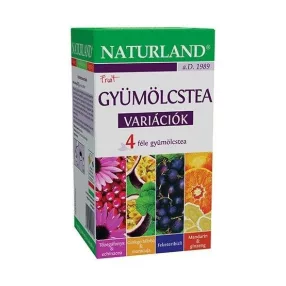 Naturland gyümölcs tea variációk 20x