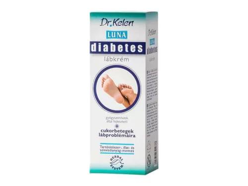 Luna diabetes lábkrém cukorbetegek részére 100 ml
