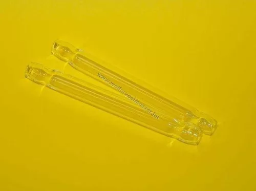Üvegcső összekötő olivás 12 x 100 mm