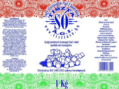 Tiszta só 1000 gr