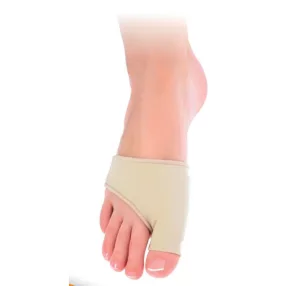   Qmed hallux valgus védő (bütyökvédő szilikon béléssel)