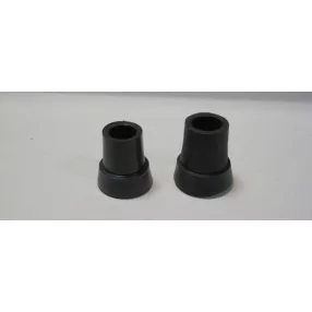 Járókeret járóbot gumi fekete fémbetétes 18mm
