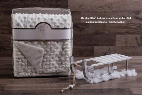 Naturtex bubble star puha pléd 100x75 cm