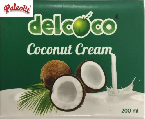 Delcoco kókusztejszín 200 ml gluténmentes