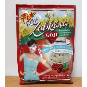  Fit reggeli zabkása goji bogyóval és vörösáfonya ízesítéssel 65 gr
