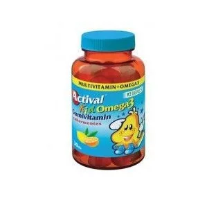 Béres actival kid Omega-3 gumivitamin 30 db-os