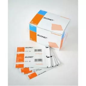   Jelonet parafinnal imregnált kenőcstüll sebfedő 10x10 cm steril