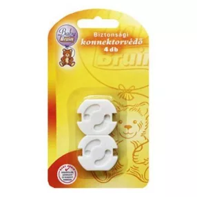 Baby bruin biztonsági konektorvédő 4 db-os
