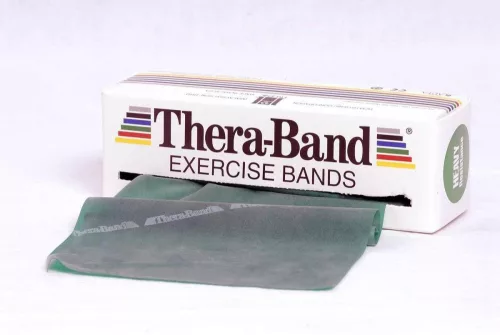 Thera-band 5,5 m zöld erős erősítő gumiszalag
