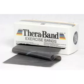 Thera-band 5,5 m fekete szuper erős erősítő gumiszalag