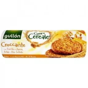   Gullón élelmi rostban gazdag keksz puffasztott rizzsel 265 gr