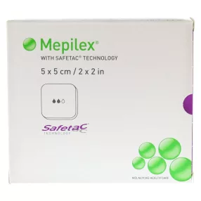 Mepilex 5 x 5 cm lágy szilikon habos kötszer