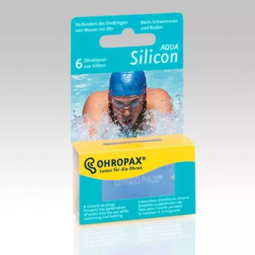 Ohropax silicon aqua füldugó 6 darabos