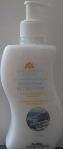 Glory holttengeri folyékony sószappan és tusfürdő 500 ml dead sea