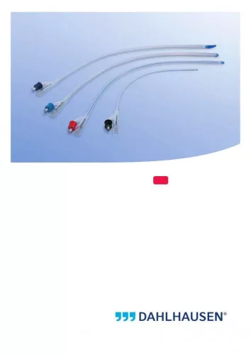 Dahlhausen 100% szilikon nelaton ballon katéter 24 ch 5-10 ml