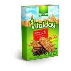 Gullón vitalday zabpelyhes keksz csokidarabokkal 240 gr