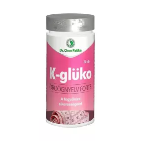 DR.CHEN K-GLÜKO ÖRDÖGNYELV FORTE KAPSZULA 60 DB
