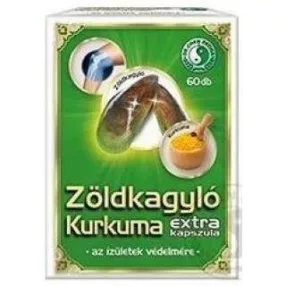   Dr.chen zöldkagyló kurkuma extra kapszula 60 db-os (ízület védelme)