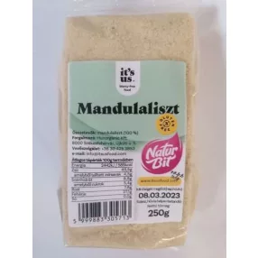 NATURBIT MANDULALISZT GLUTÉNMENTES 250 GR