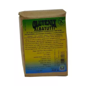   Glutenix alba tutti gluténmentes 35% -al csökkentett ch tartalmú kenyérliszt 500 gr