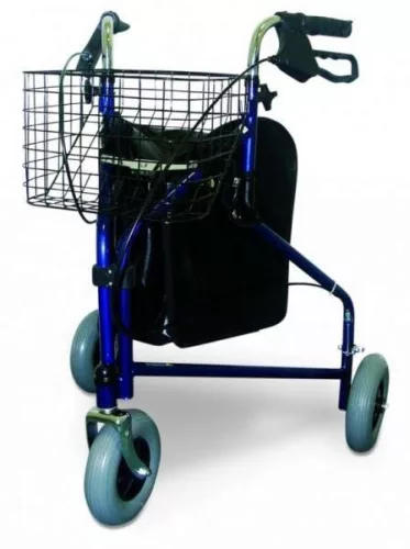 B-4259 3 kerekű fékes járókeret (rollátor)