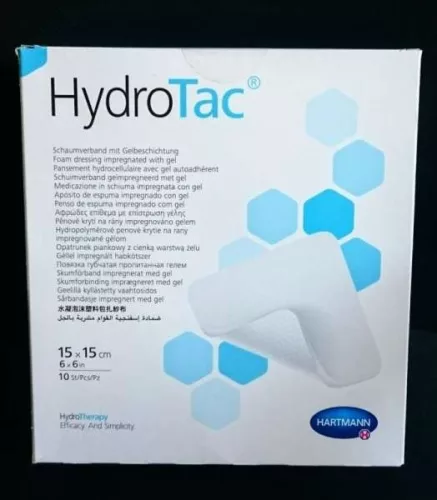 Hydrotac 15 x 15 cm steril géllel impregnált habkötszer (hartmann)
