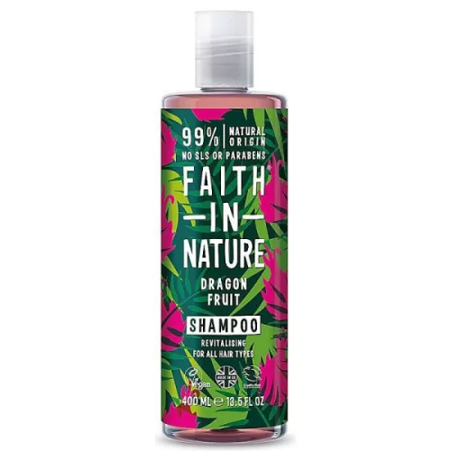 Sárkánygyümölcs sampon 400 ml (faith in natur) minden hajtípusra