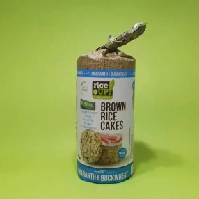   Rice up puffaszott teljes kiörlésű barna rizsszelet hajdinás&amarántos 120gr