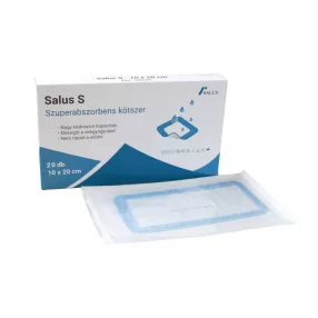 Salus S 10x20 cm-es superabsorbens kötszer steril