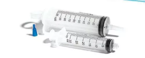 Öblítő fecskendő 50 ml Luer+adapter 3 részes (chirana injecta)