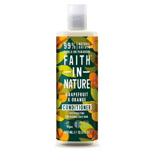 Bio grapefruit és narancs hajkondicionáló 400 ml (faith in natur)