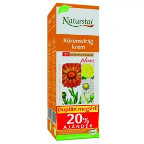 NATURSTAR KÖRÖMVIRÁG KRÉM PLUSZ DUO 2 X 60 ML