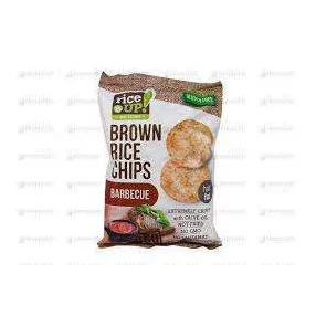   Rice up teljes kiőrlésű barna rizs chips 60 gr barbecue (gluténmentes)