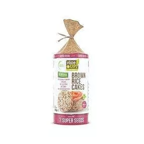   Rice up puffaszott teljes kiörlésű barna rizsszelet 7 szupermagvas 120 gr