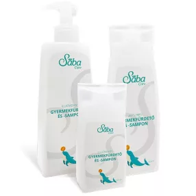 Sába baba fürdető és sampon illatmentes 100 ml