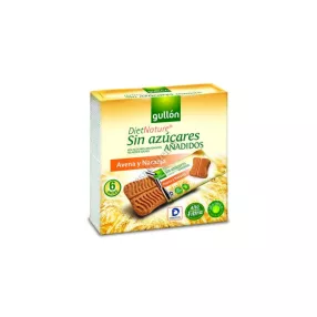  Gullón snack zabos narancsos szelet hozzáadott cukor nélkül,édesítőszerrel 144gr