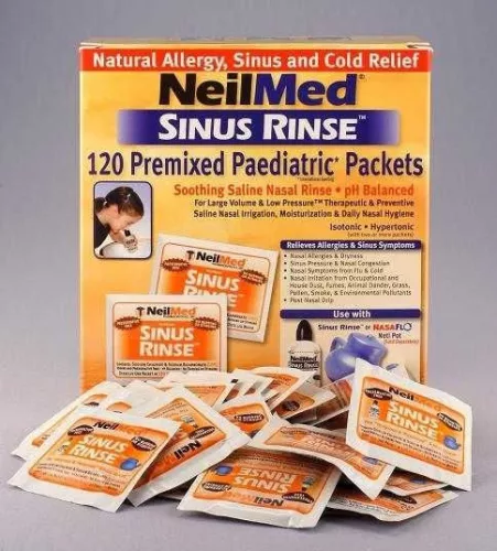Neil med utántöltő só felnőtt 120 tasak (sinus rinse)