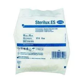   Mull lap sterilux hajtogatott 10 x 10 cm 10 lap/csomag (hartmann) steril