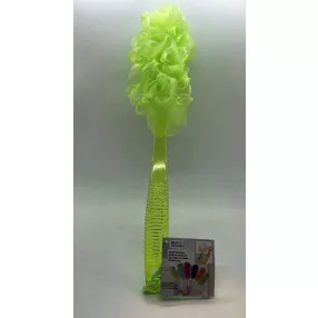 Fürdőszivacs nyeles 40 cm 6 színben