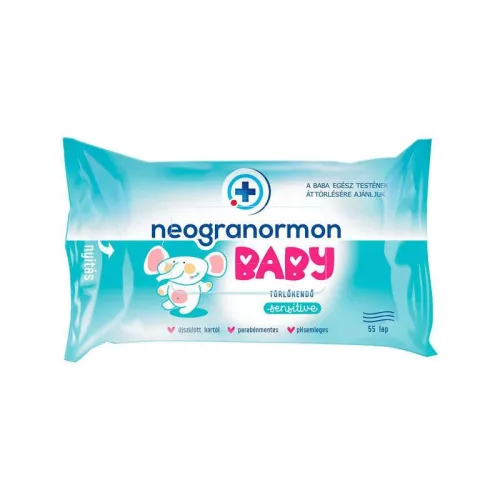 Neogranormon törlőkendő sensitive 55 db