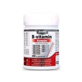 JUTAVIT B VITAMIN KOMPLEX LÁGYKAPSZULA 100 DB