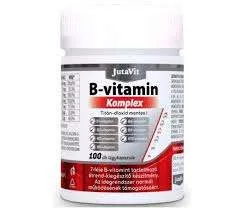 JUTAVIT B VITAMIN KOMPLEX LÁGYKAPSZULA 100 DB