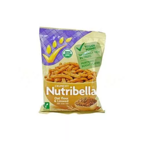 Nutribella lenmagos rudacskák teljeskiőrlésű 70 gr