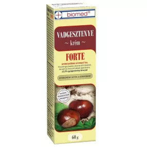 Biomed vadgesztenye krém forte 60 gr visszeres lábra